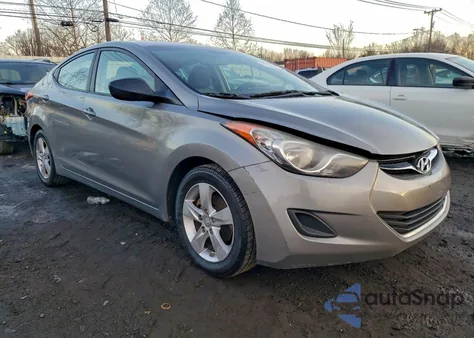 2011 Hyundai Elantra Gls из США, поврежденный, VIN KMHDH4AE4BU113422